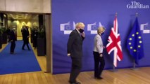'Masks on Ursula' - Boris Johnson meets EU chief for last-ditch Brexit dinner
