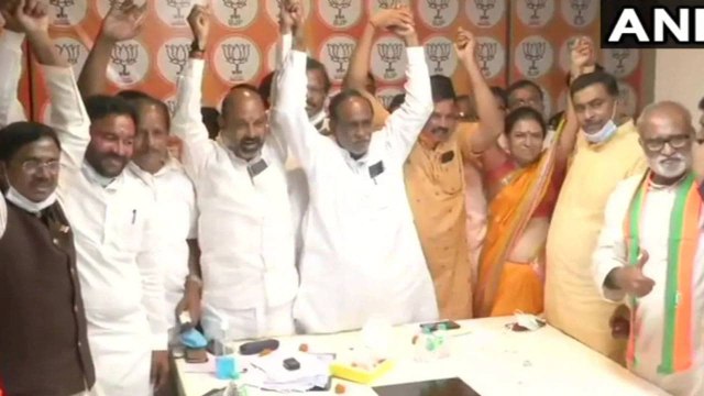 2020 Benefits Telangana BJP తెలంగాణాలో TRS కు ప్రత్యామ్నాయం బీజేపీనే Congress ను పక్కకు నెట్టి!!