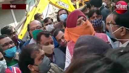 हाईकोर्ट के आदेश पर 100 साल पुरानी मार्केट पर चला बुलडोजर