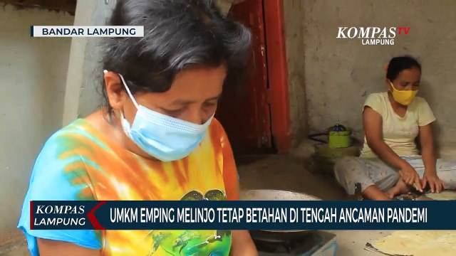 UMKM Emping Melinjo Tetap Bertahan di Tengah Ancaman Pandemi Covid-19