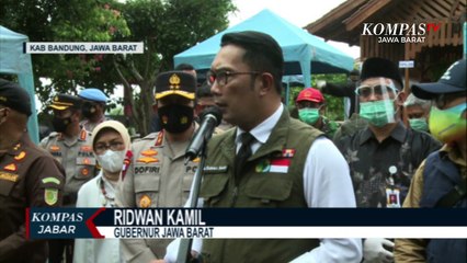 Ridwan Kamil Tinjau Proses Pemungutan Suara di Kab. Bandung