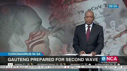 Gauteng prepared for second wave