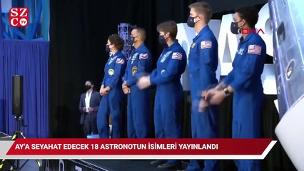 NASA Ay'a gidecek 18 kişilik ekibin kimliklerini açıkladı
