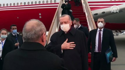 Cumhurbaşkanı Erdoğan Azerbaycan'da