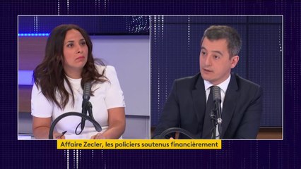"Protection fonctionnelle" des policiers mis en examen dans l'affaire Zecler : "Normal", pour Gérald Darmanin