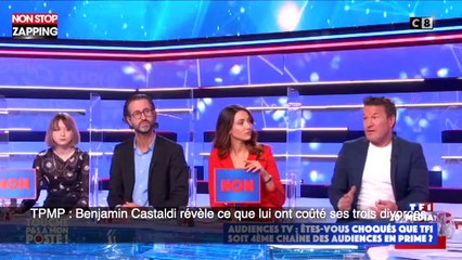TPMP : Benjamin Castaldi révèle ce que lui ont coûté ses trois divorces (vidéo)