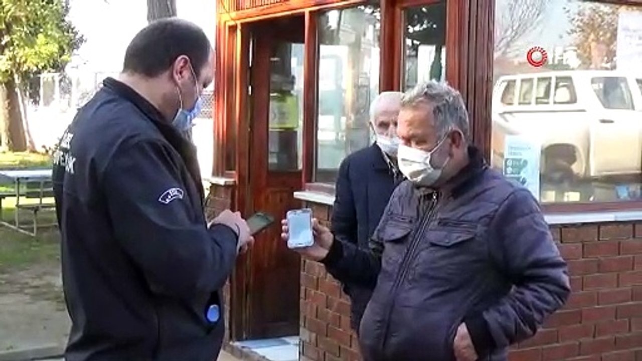 Evde olması gerekirken resmi daireye girerken yakalandı