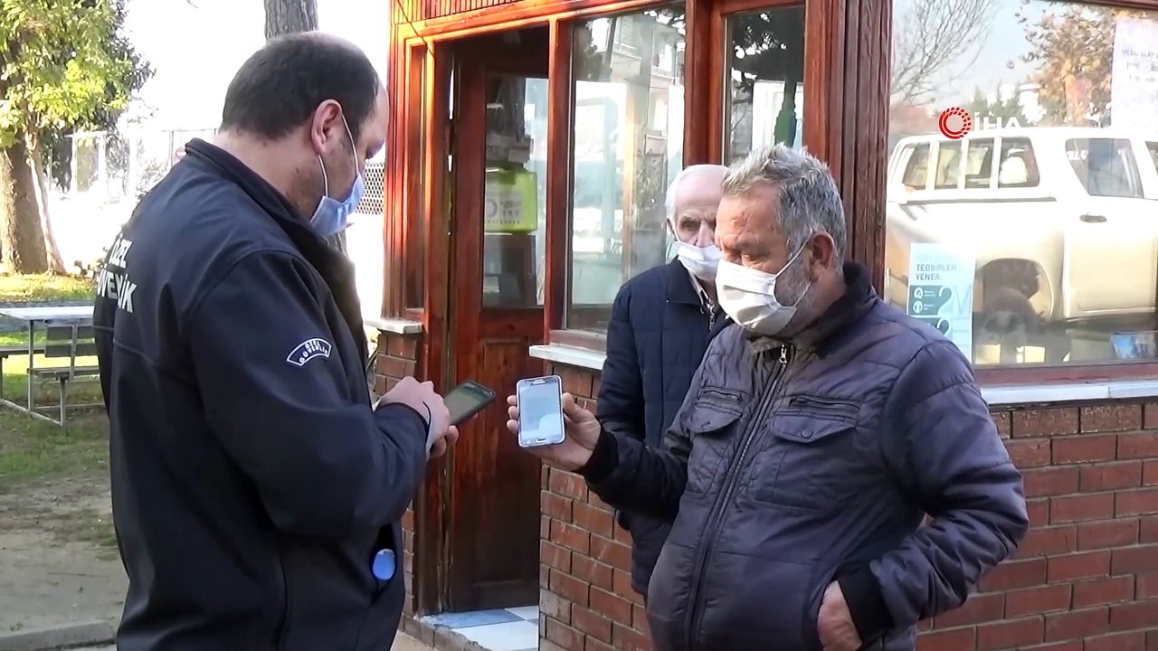 Evde olması gerekirken resmi daireye girerken yakalandı