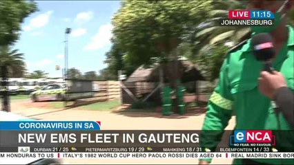 Gauteng launches new EMS Fleet