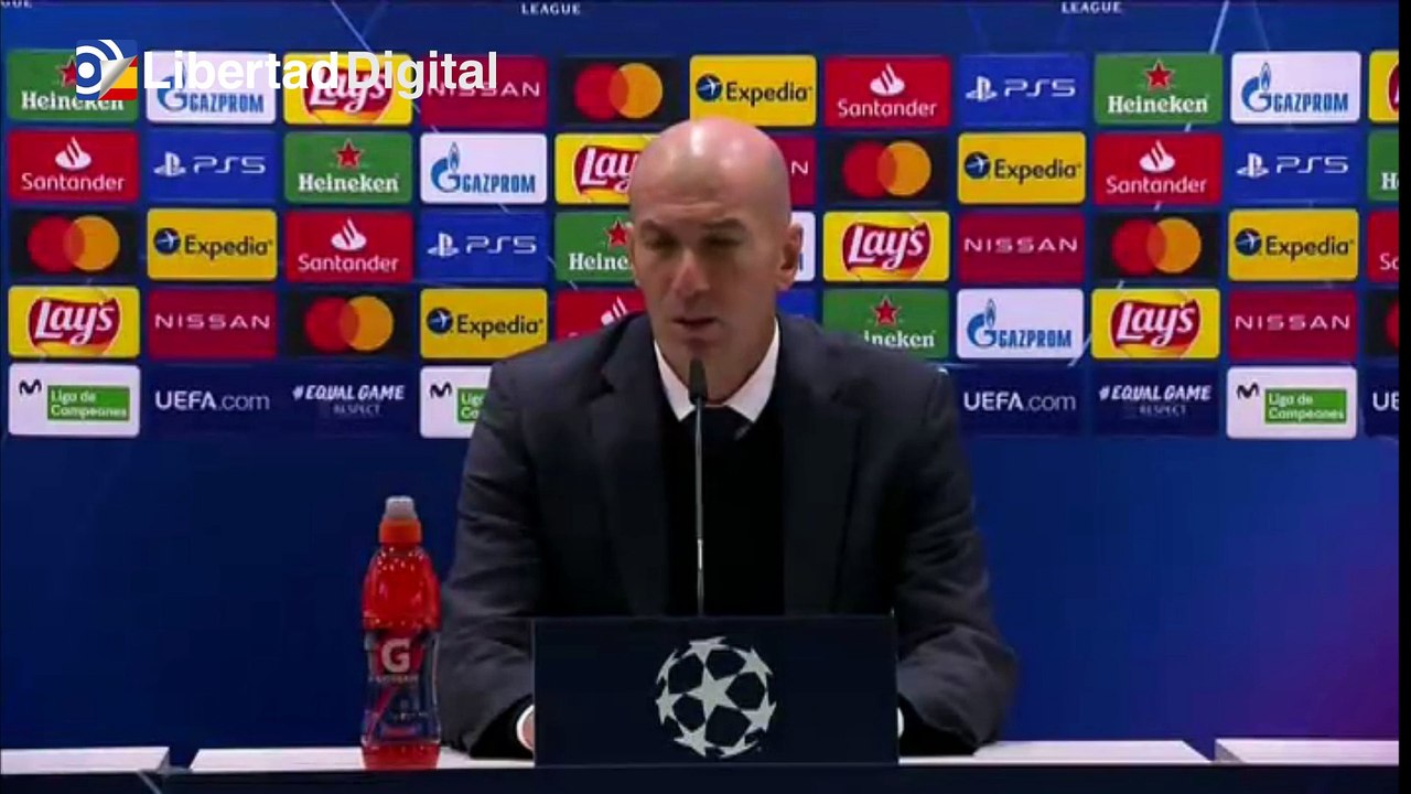 Zidane valora la victoria en Champions: "Han demostrado otra vez lo que son como equipo"