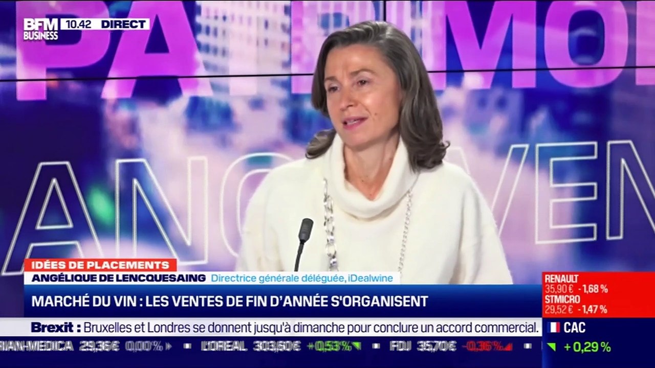 Idée de placements : Les ventes de fin d'année s'organisent sur le marché du vin - 10/12