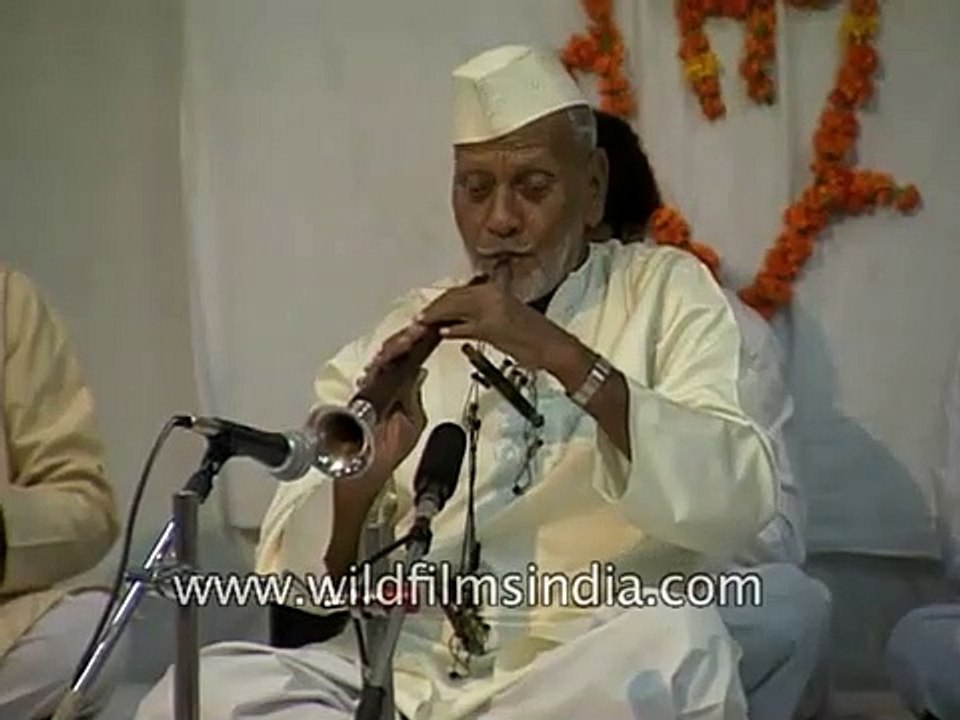 Shehnai recital by Ustad Bismillah Khan n 1996