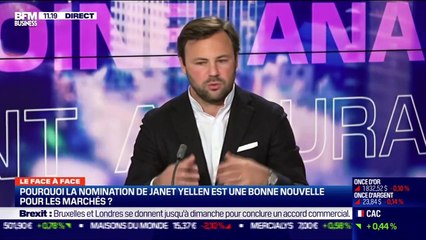 Guillaume Dard VS Stanislas De Bailliencourt : Quels sont les enjeux de la nomination de Janet Yellen pour les marchés ? - 10/12