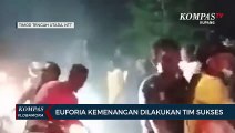 Euforia Kemenangan Tim Sukses Usai Perhitungan di TPS