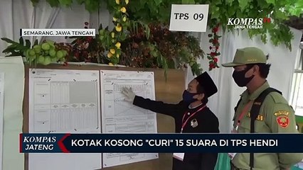 Kotak Kosong Curi 15 Suara Di TPS Hendi