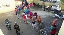 Jammu & Kashmir people come out to vote for DDC election
