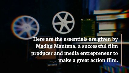 Madhu Mantena Shares Expert Tips to Create Thrilling Action Movies 🎬