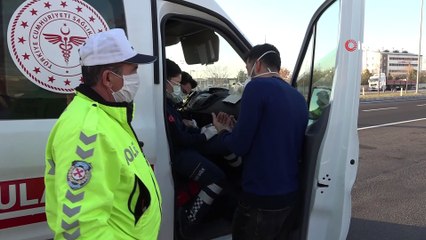 Karantinada olması gerekirken seyahatte yakalandı