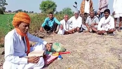आए दिन हो रहे हादसे को लेकर ग्रामीणों  ने करवाई पूजा पाठ