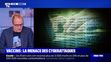 Vaccins : la menace des cyberattaques - 10/12