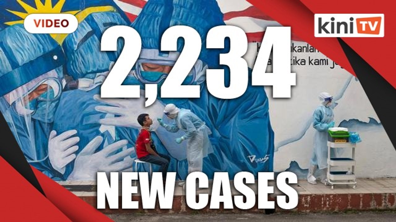 2,234 new Covid-19 cases, 70% in Klang Valley