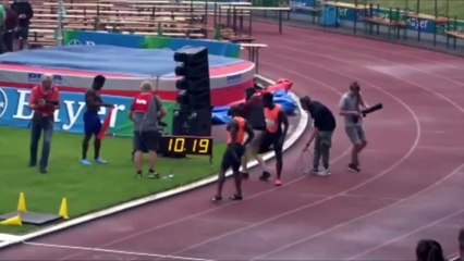 Life 2 Champion avec le sprinteur Arthur Cissé Gue