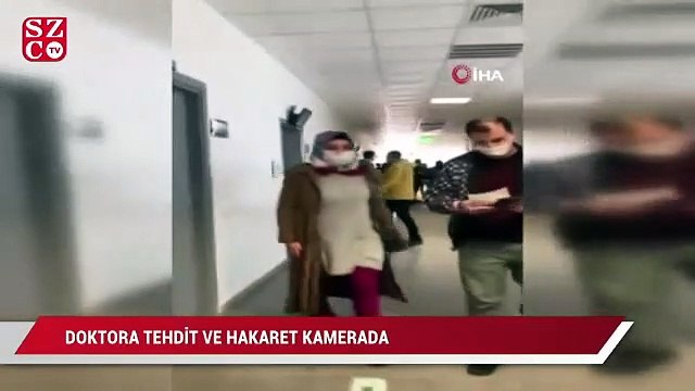 Tekirdağ’da doktora tehdit ve hakaret kamerada