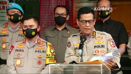 Polisi Cekal Rizieq Shihab dan 5 Tersangka Ke Luar Negeri Selama 20 Hari
