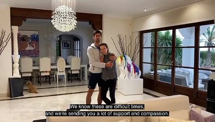 Nos colamos en el salón de la nueva casa de Novak Djokovic