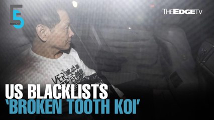 EVENING 5: US blacklists Inix’s ex-chairman