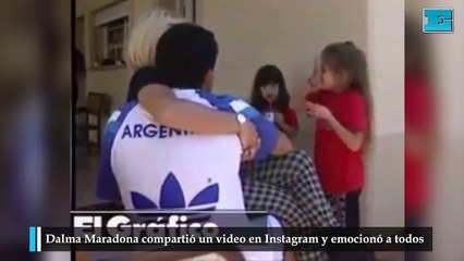 Dalma Maradona compartió un video en Instagram y emocionó a todos