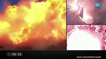 SpaceX'in Uzay Aracı İnfilak Etti