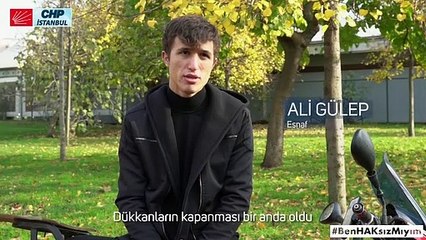 CHP İstanbul'un 10 Aralık videosunda farklı mesleklerden vatandaşlar "Temel ihtiyaçlarımı karşılayamıyorum" dedi: Beslenme hakkımdan mahrum kaldım