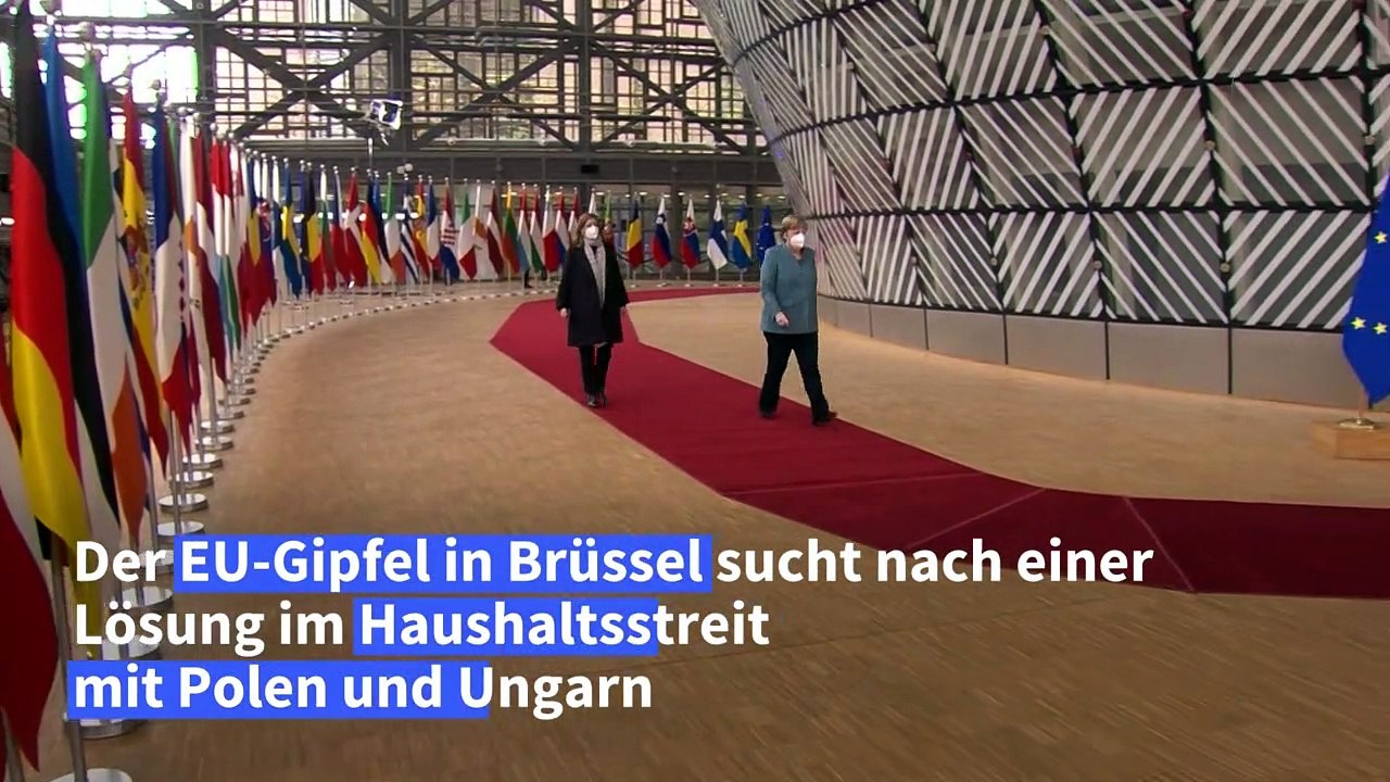 EU-Gipfel sucht nach Lösung im Haushaltsstreit mit Polen und Ungarn