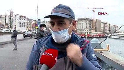 Olta balıkçılarına 3 metre şartı; Galata Köprüsü'ne sarı çizgiler çizildi