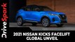 2021 Nissan Kicks Facelift Global Unveil | Design Updates, Interiors, Specs, Features & Others