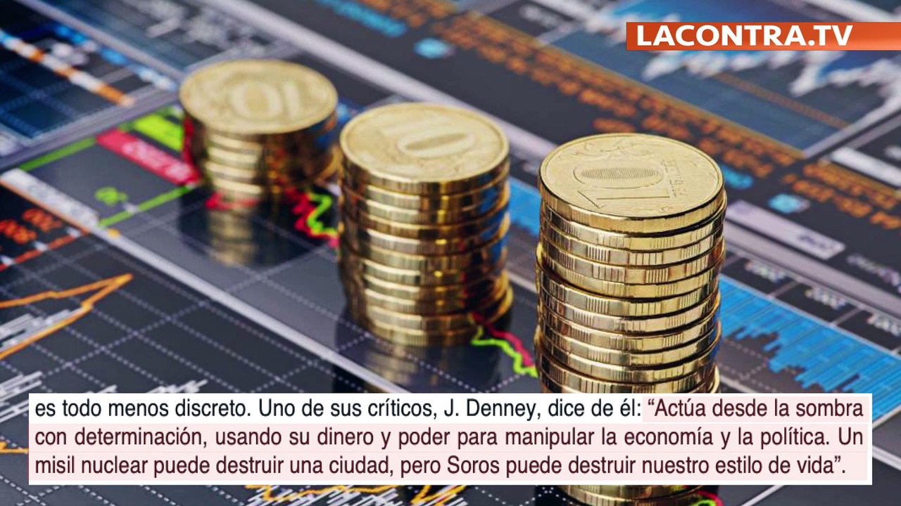 ¿Qué se esconde tras la extraña alianza entre Soros, el capitalismo globalista y la izquierda?