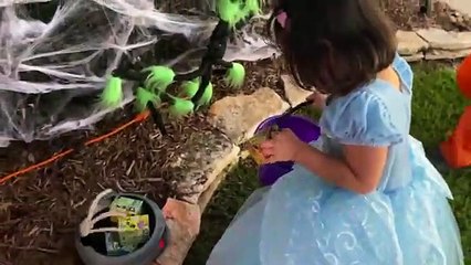 Ryan's Halloween Special Trick or Treat at home