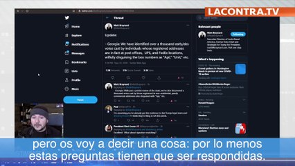 Estas son las pruebas de fraude electoral en Georgia y Wisconsin