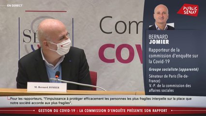 Covid-19: Bernard Jomier déplore le rôle joué par le conseil de Défense