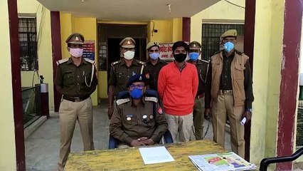 बांछित चल रहे अपराधी को गिरफ्तार कर भेजा जेल