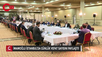 İmamoğlu, günlük vefat sayısını paylaştı! Sayı korkutuyor