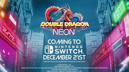 Double Dragon Neon - Bande-annonce Switch