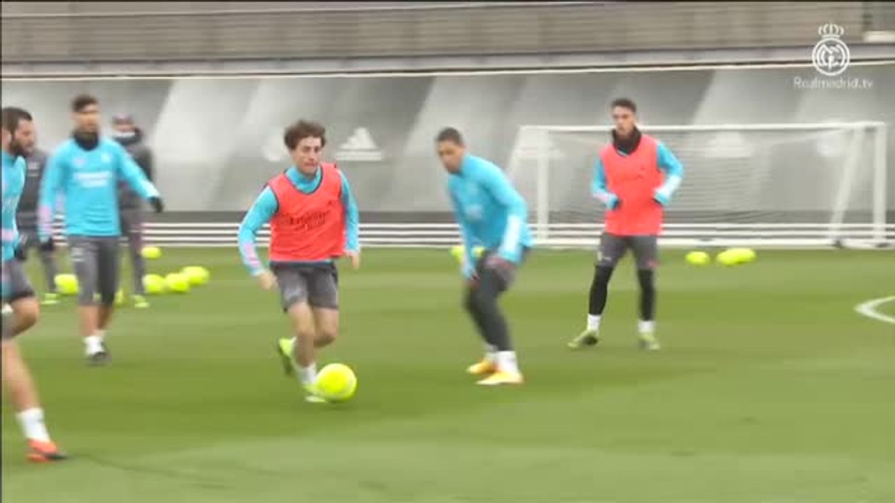 El Real Madrid ya piensa en el derbi del sábado ante el Atlético