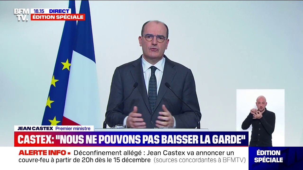 Jean Castex annonce que les établissements recevant du public resteront "fermés trois semaines de plus"