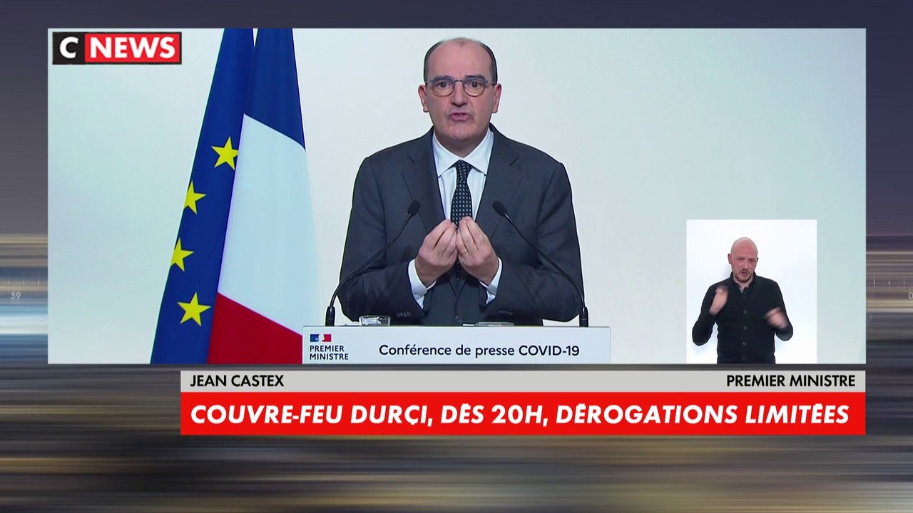 Jean Castex : « Nous devons être raisonnables, respecter la règle du couvre-feu, rester chez soi donc le 31 décembre »