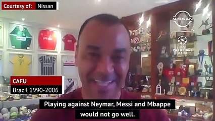 Cafu envisions 'unbeatable' PSG with Neymar, Messi, Mbappe trio