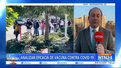 EEUU inició sesión para evaluar la autorización el uso de emergencia de la vacuna contra el covid-19