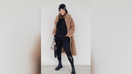 El look más invernal de Paula Echevarría
