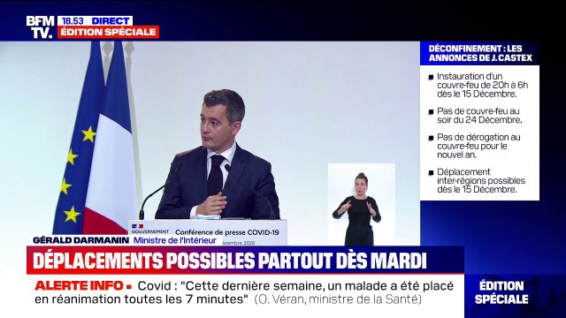 Plus de 100.000 policiers et gendarmes seront mobilisés la nuit du 31 décembre , selon Gérald Darmanin